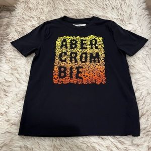 Abercrombie Kids - Skull logo t-shirt - Fall - Short Sleeve - Boys 9/10
